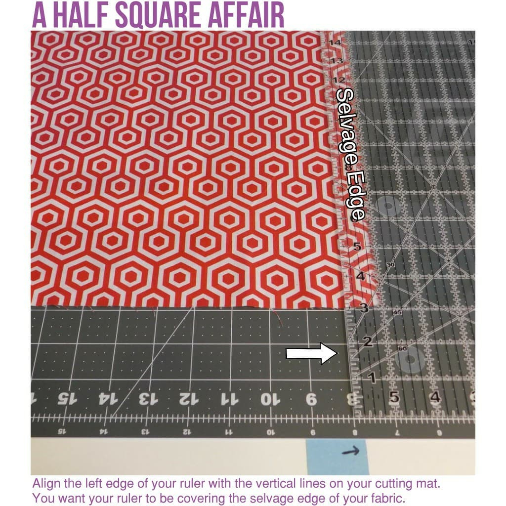 Left-Handed Cutting Guide - A Half Square Affair