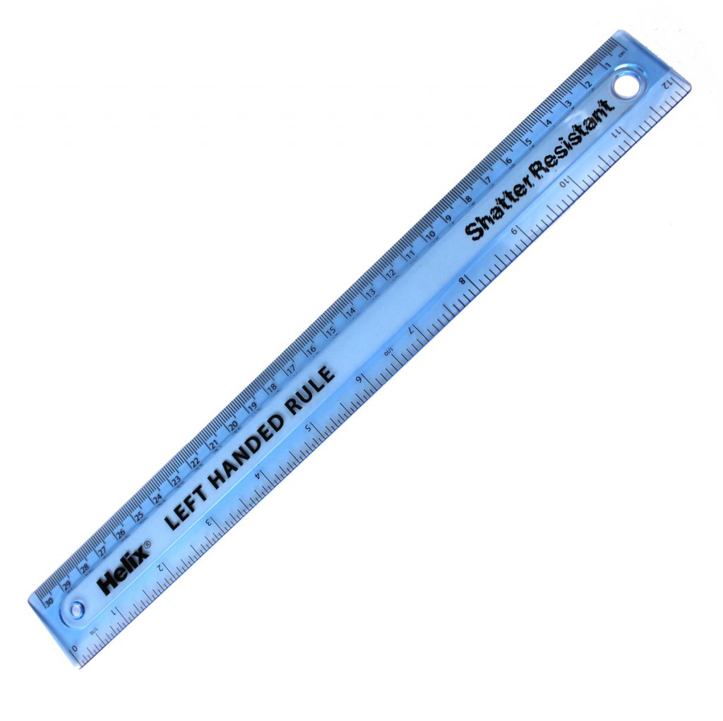 Left Handed Rulerhelix Printable Ruler Actual Size