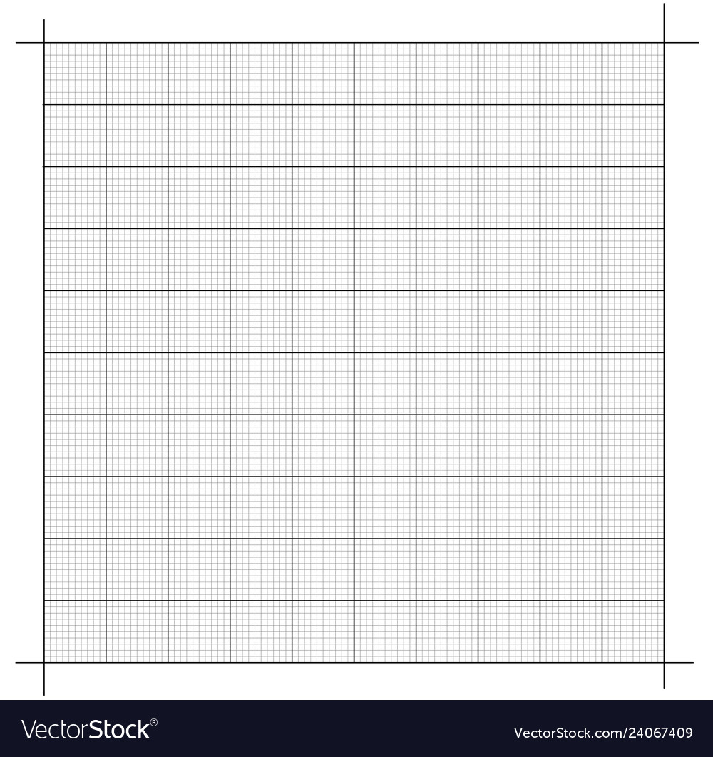 Measured Grid Graph Plotting Grid Corner Ruler