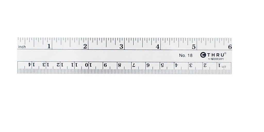 mm ruler life size