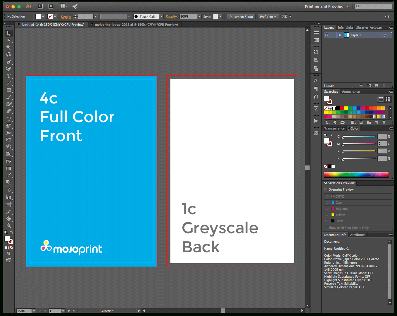 Mojoprint Tutorials » Blog Archive » Setting Up Your Print