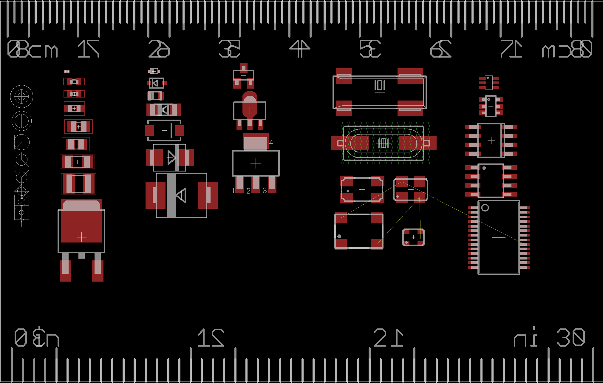 Open Source Pcb Ruler - Black Electronics