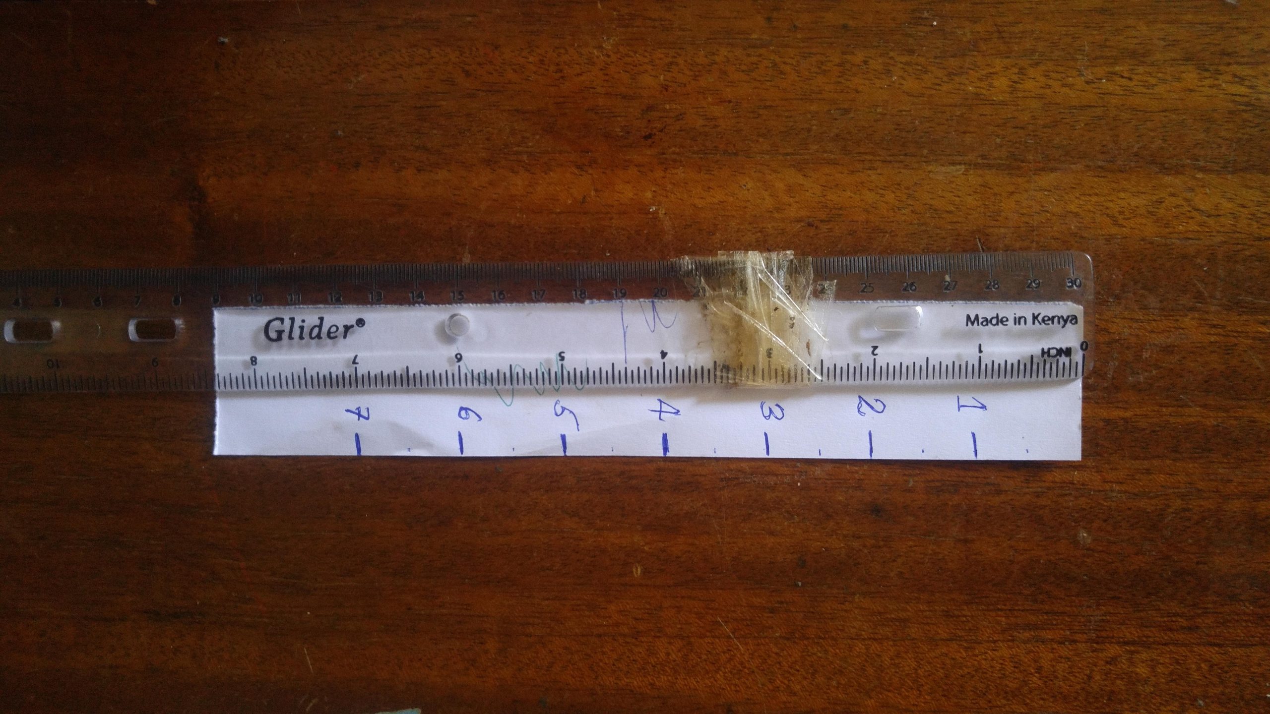 Paper Measure For Girth. In Inches.. : Bigdickproblems