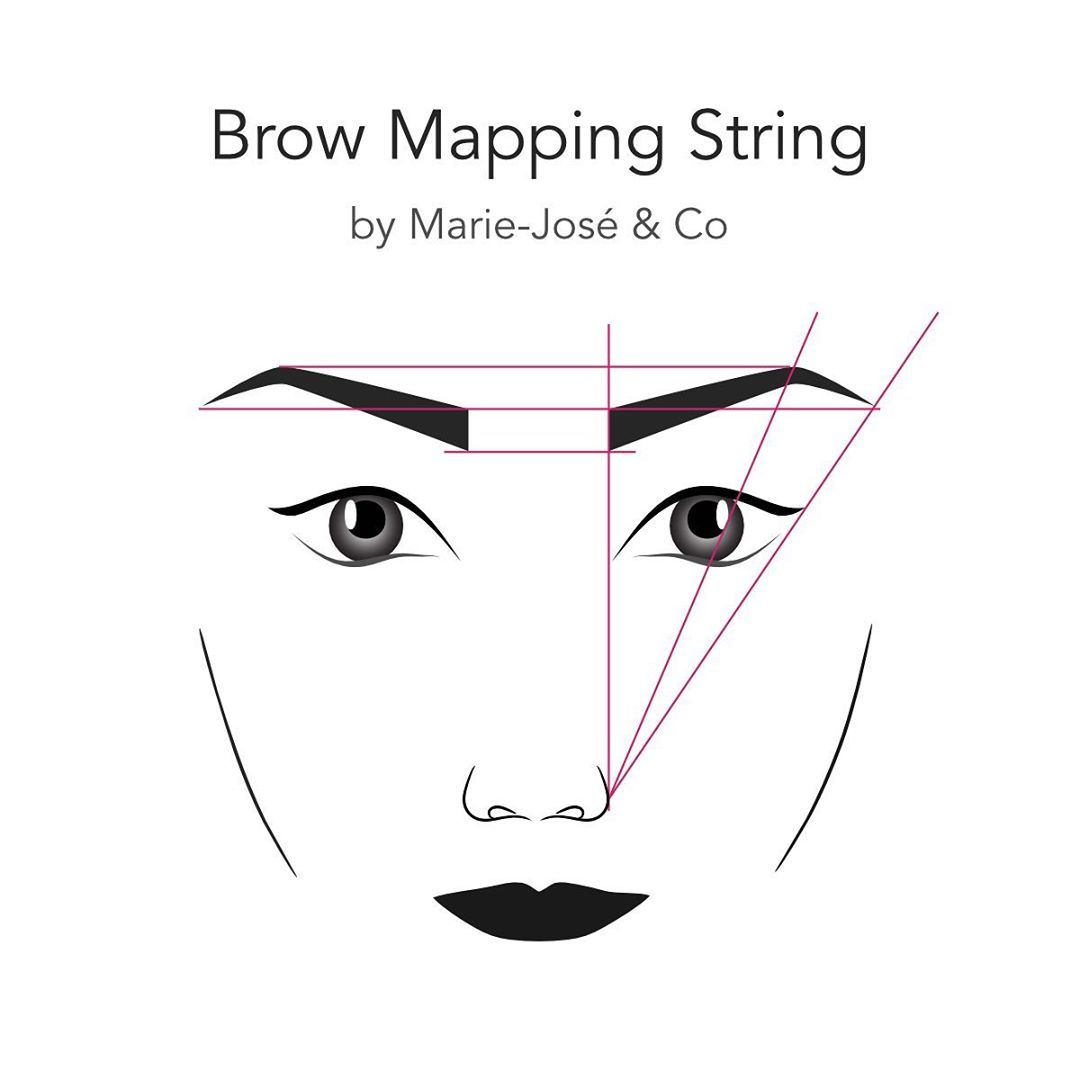 eyebrow microblading ruler printable printable ruler