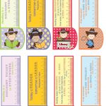 Printable Bookmarks Country Girl/boy 3In1: Bookmark +Ruler +