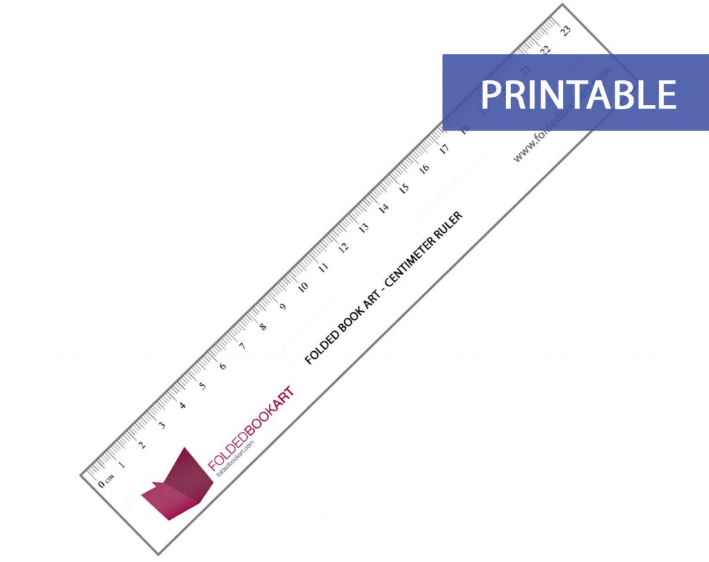 free printable ruler cm