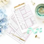 Printable Planner Calendar System For Staples Arc System Or