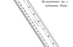 Printable Zero Center Ruler