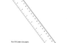 True To Scale Printable Ruler