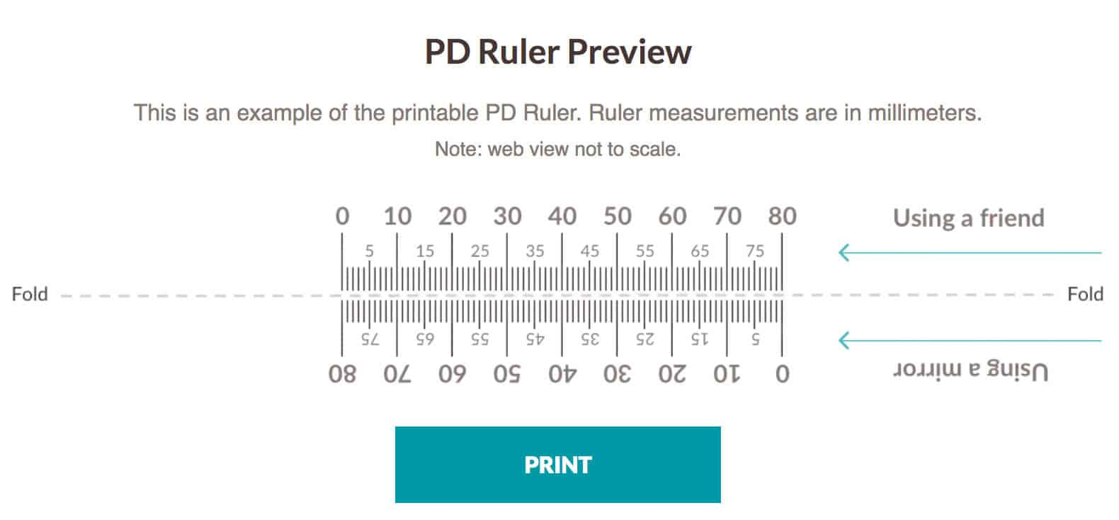 free ruler eyes