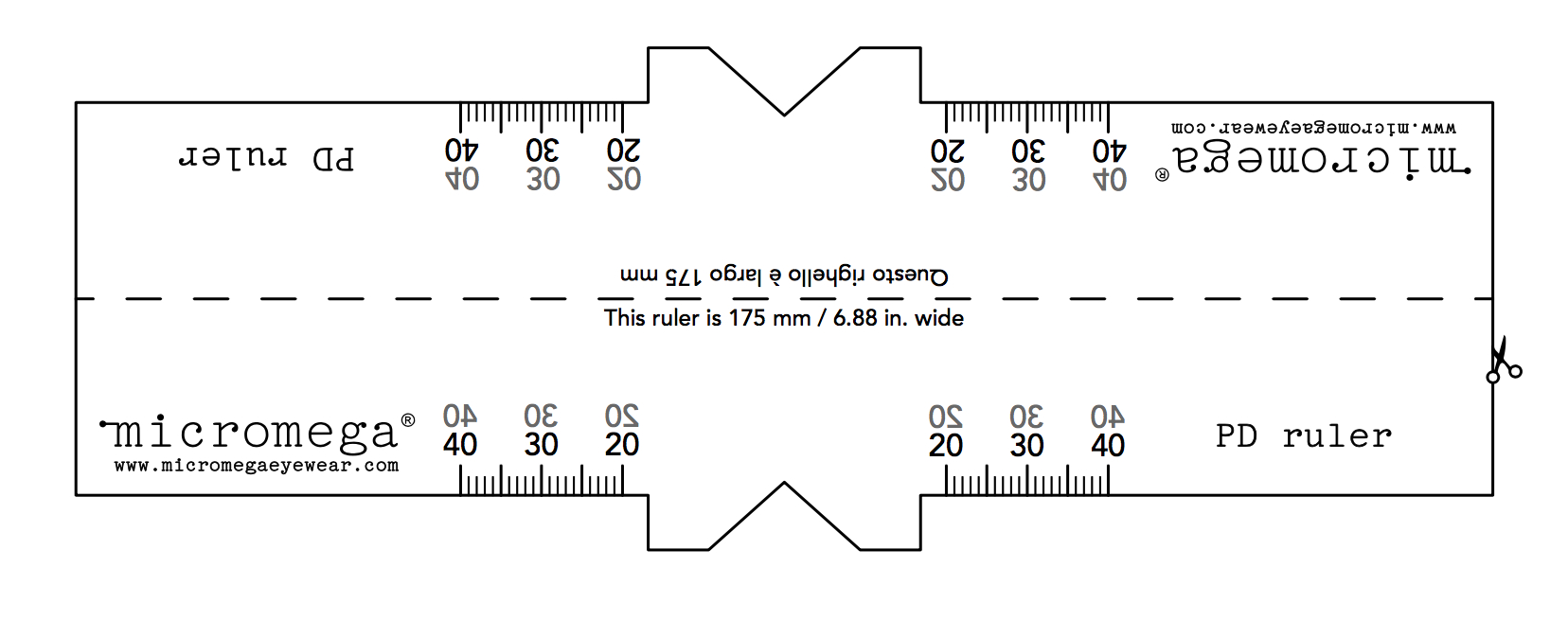 eye pupil distance measurements