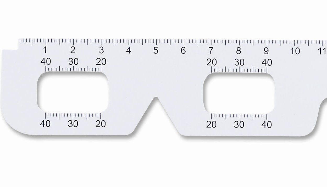 Printable Pupillary Distance Ruler Printable Ruler Actual Size