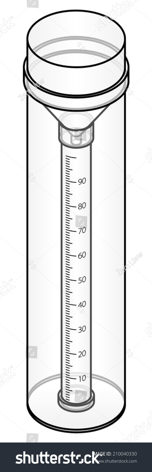 Rain Gauge Clipart