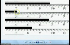 Printable Ruler Metric English 16th