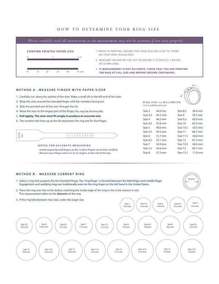 Ring Size Tool. Measure Finger. Circumference. Ruler - Printable Ruler ...