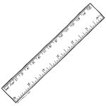 Ruler Clipart Drawing