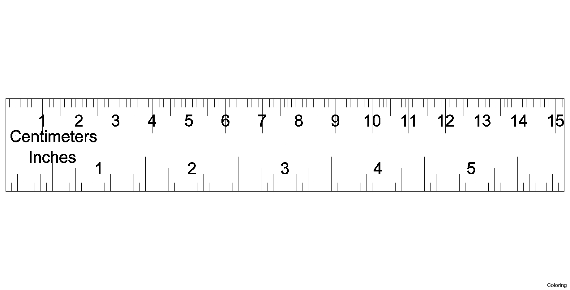 Printable Colored Cm Ruler Printable Ruler Actual Size