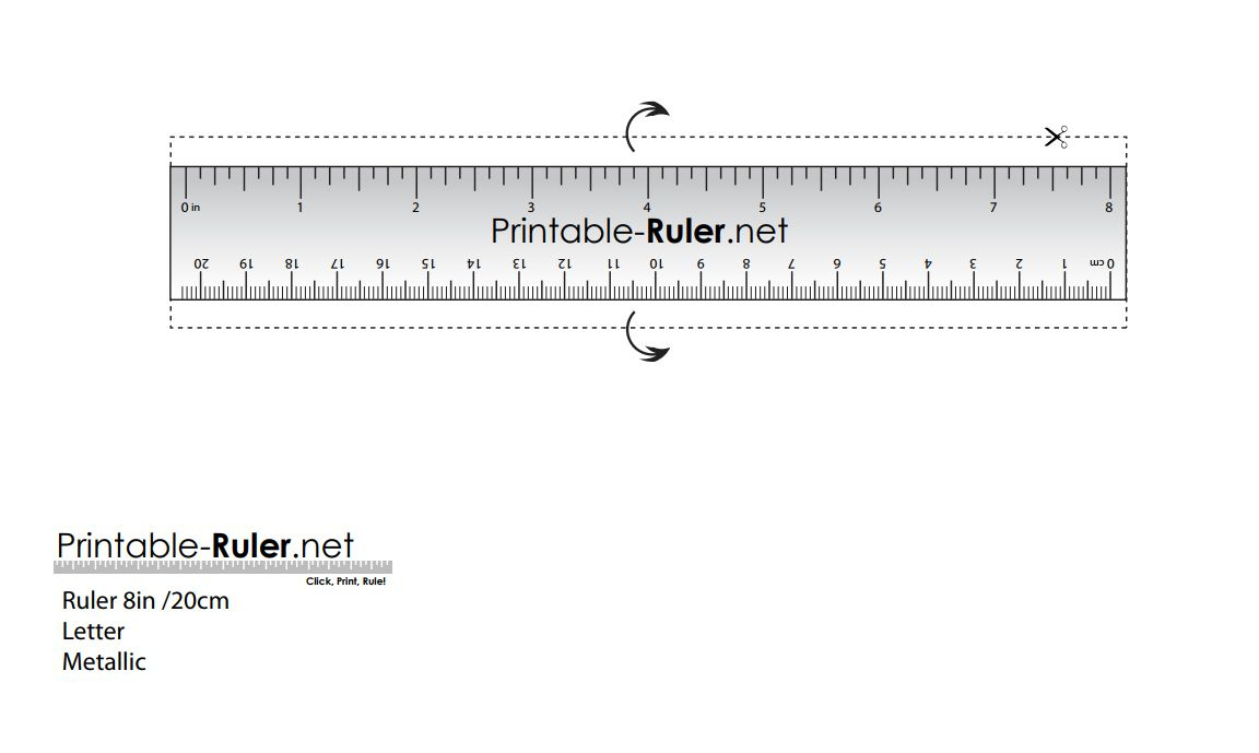 Ruler Print Out - Terete