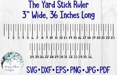 Printable Ruler Yardstick