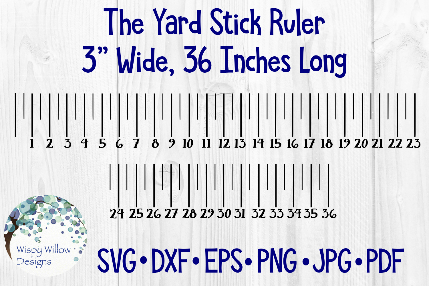 Ruler, Yardstick Svg Cut File