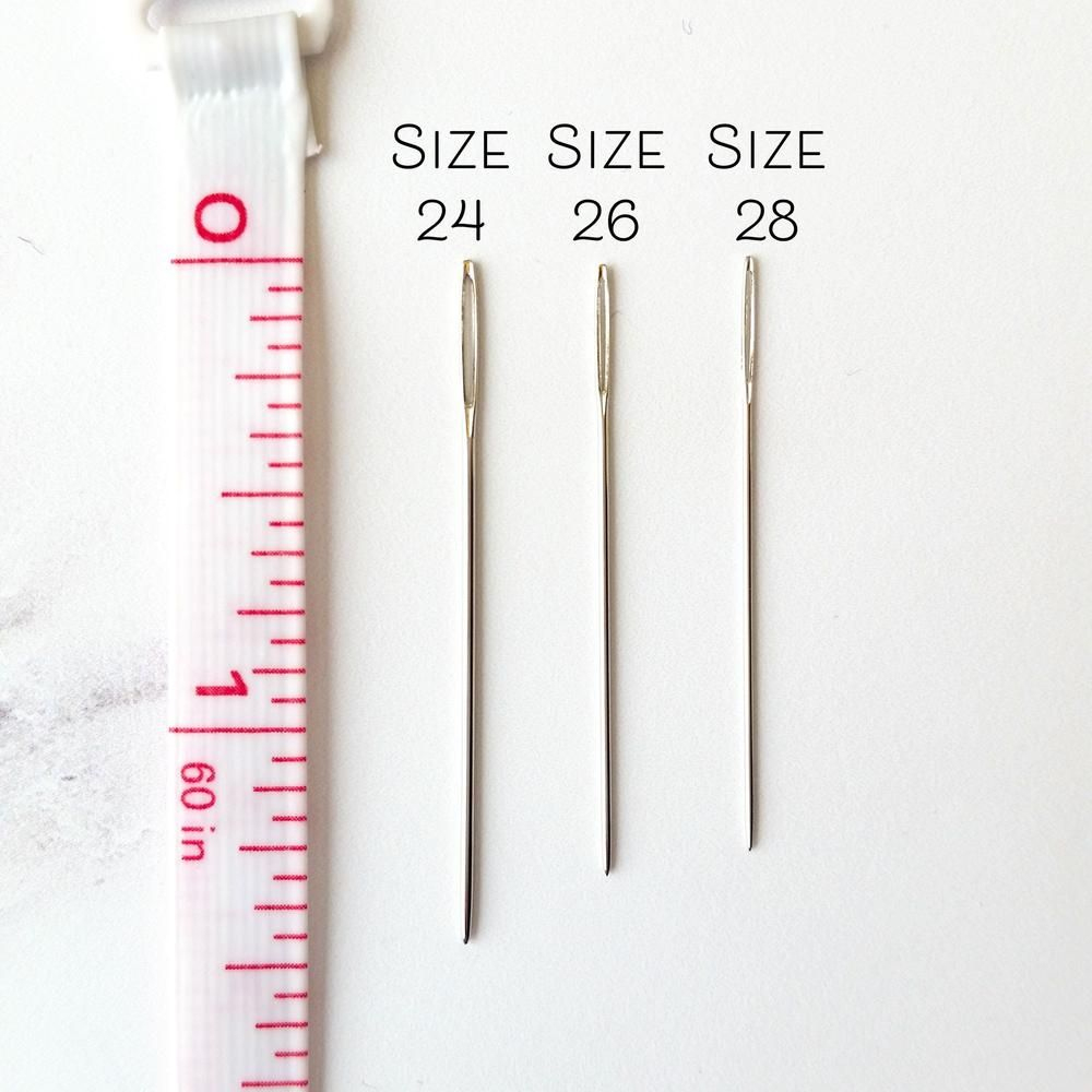 Set Of 6 Tapestry Needles For Cross Stitch | Cross Stitch