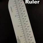 Sock Ruler (11.99 Usd)Friendsinfiber | Knitting Tools