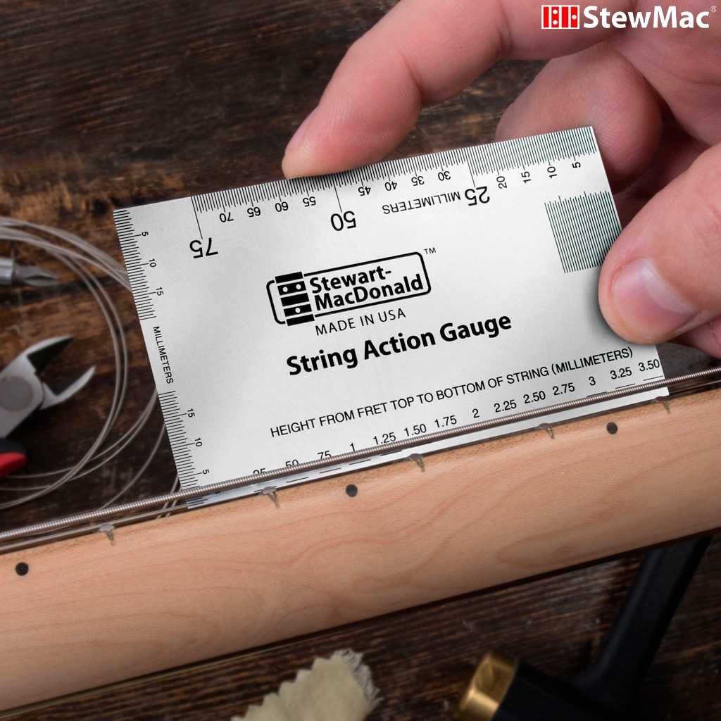 String Action Ruler Gauge Or Pdf Or Printable Ukulele Printable Ruler 
