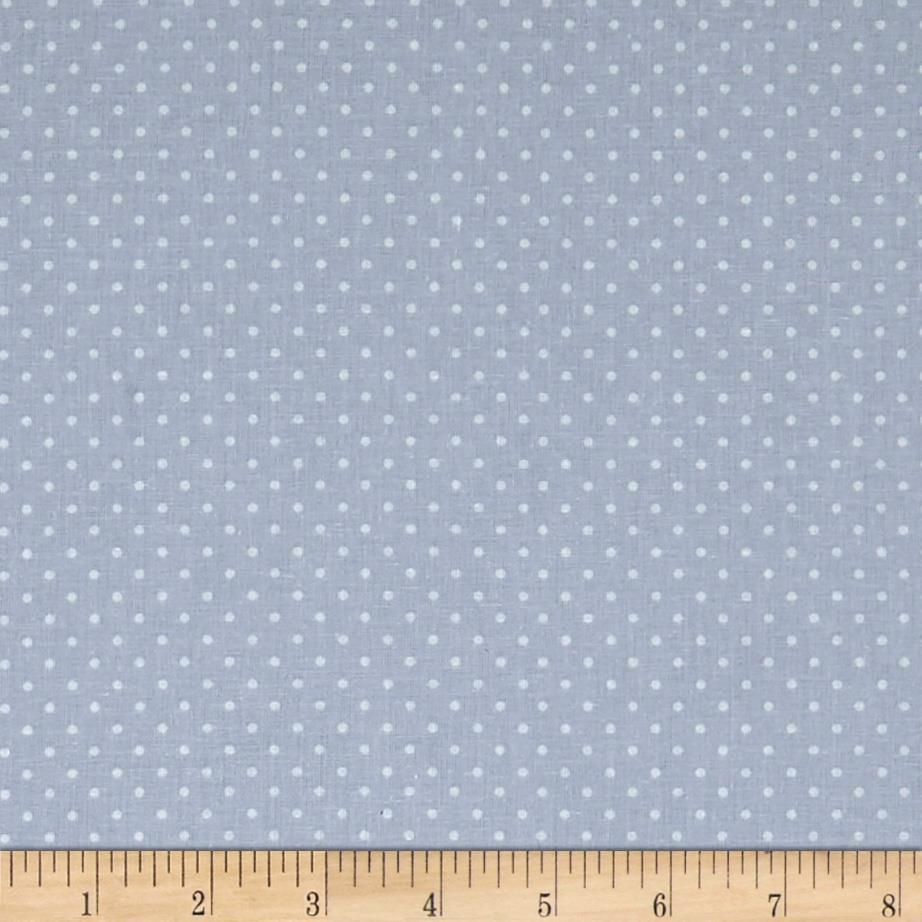 Stof France Mini Plumetis Blue | Printing On Fabric, Fabric