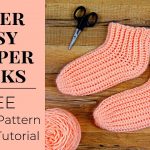 Super Easy Slipper Socks   Free Crochet Pattern For Beginners | Yay For Yarn
