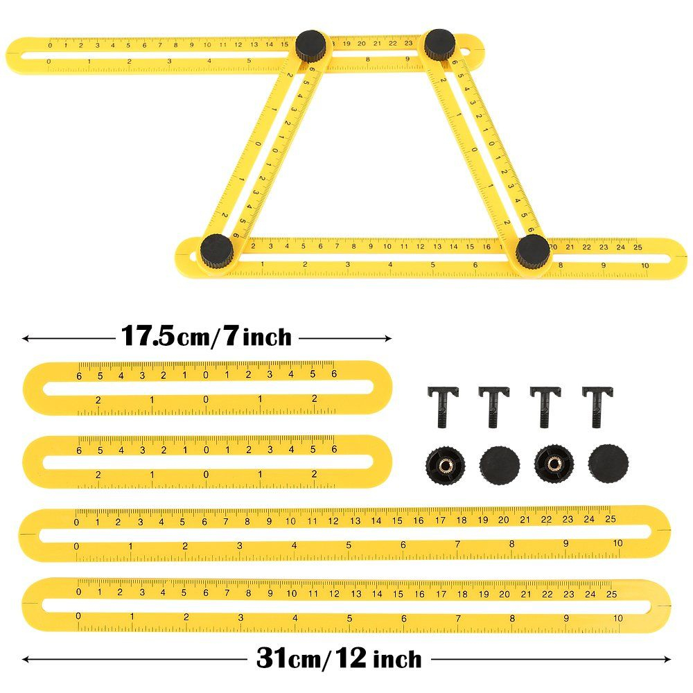 Template Tool Measures Multi Angle And Form Ruler