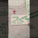 Using The Embroidery Placement Ruler