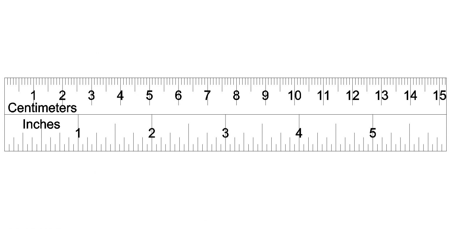 free printable cm and mm ruler