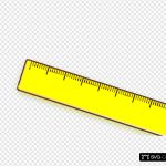 Yellow Ruler Clipart Png